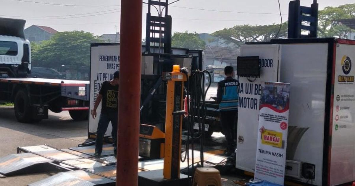 Peserta Uji KIR Leuwiliang Diminta Bayar, Petugas Bilang Gratis