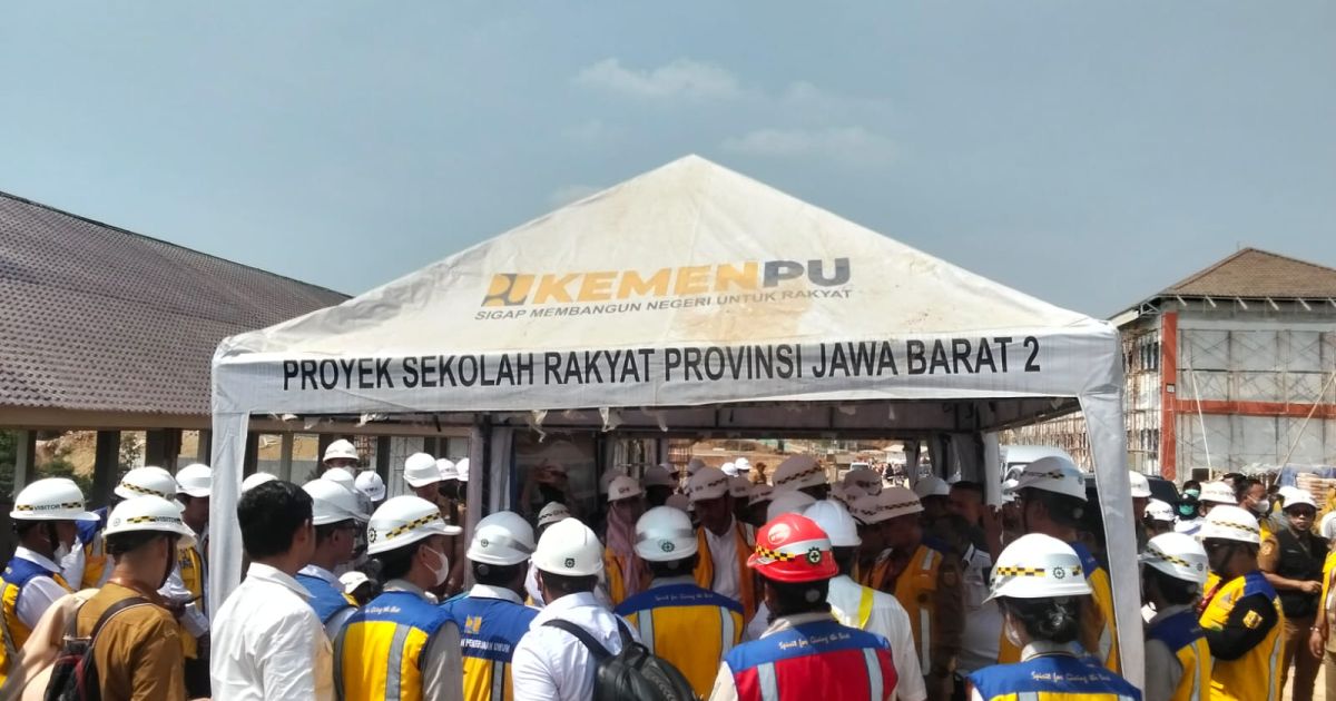 Sekjen Kemensos RI Desak Proyek Sekolah Rakyat di Jasinga yang Dinilai Lamban