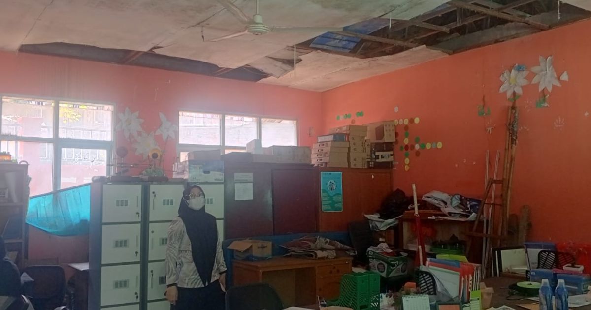 SDN Cadas Leueur di Nanggung Terancam Ambruk, Kepsek Minta Bupati Turun Tangan