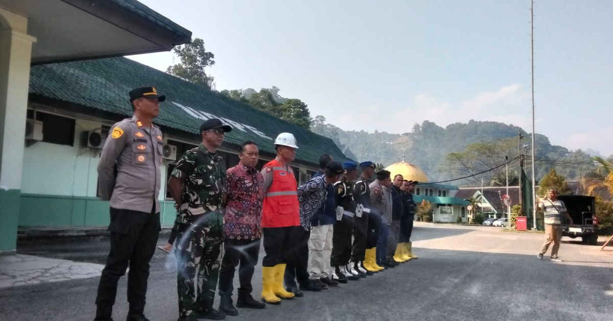 Patroli Gabungan Sikat PETI di IUP Antam Pongkor Nanggung