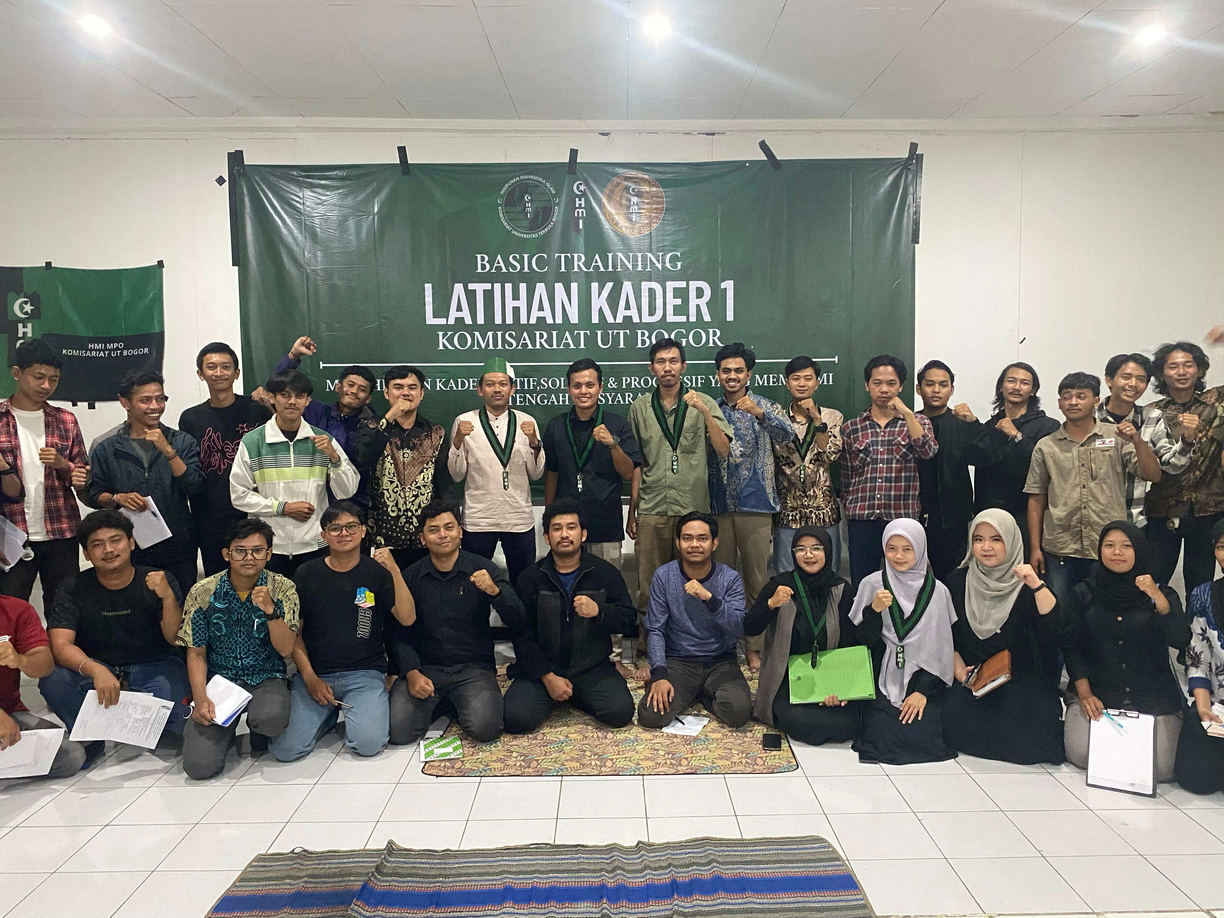HMI MPO Komisariat UT Bogor Gelar LK I, Siap Jawab Tantangan Sosial