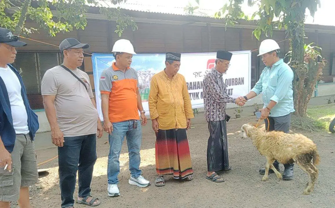 Idul Adha 2025, PT Sudamanik Salurkan Hewan Kurban Untuk Warga