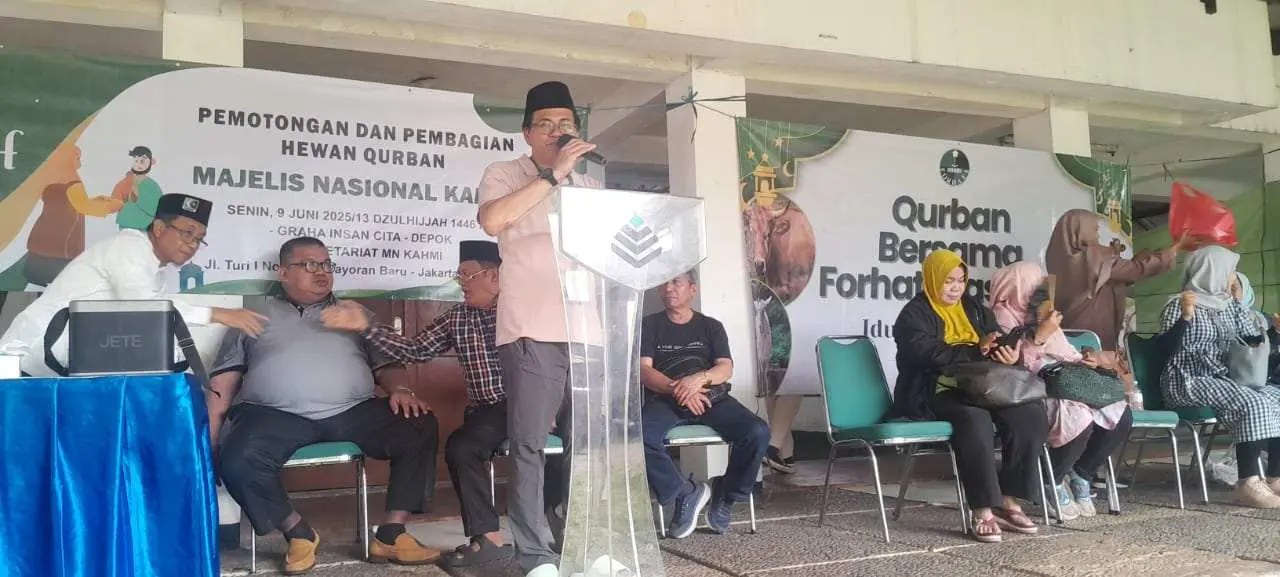 MN KAHMI Pecahkan Rekor Kurban, Presiden Prabowo Ikut Sumbang Sapi 1 Ton