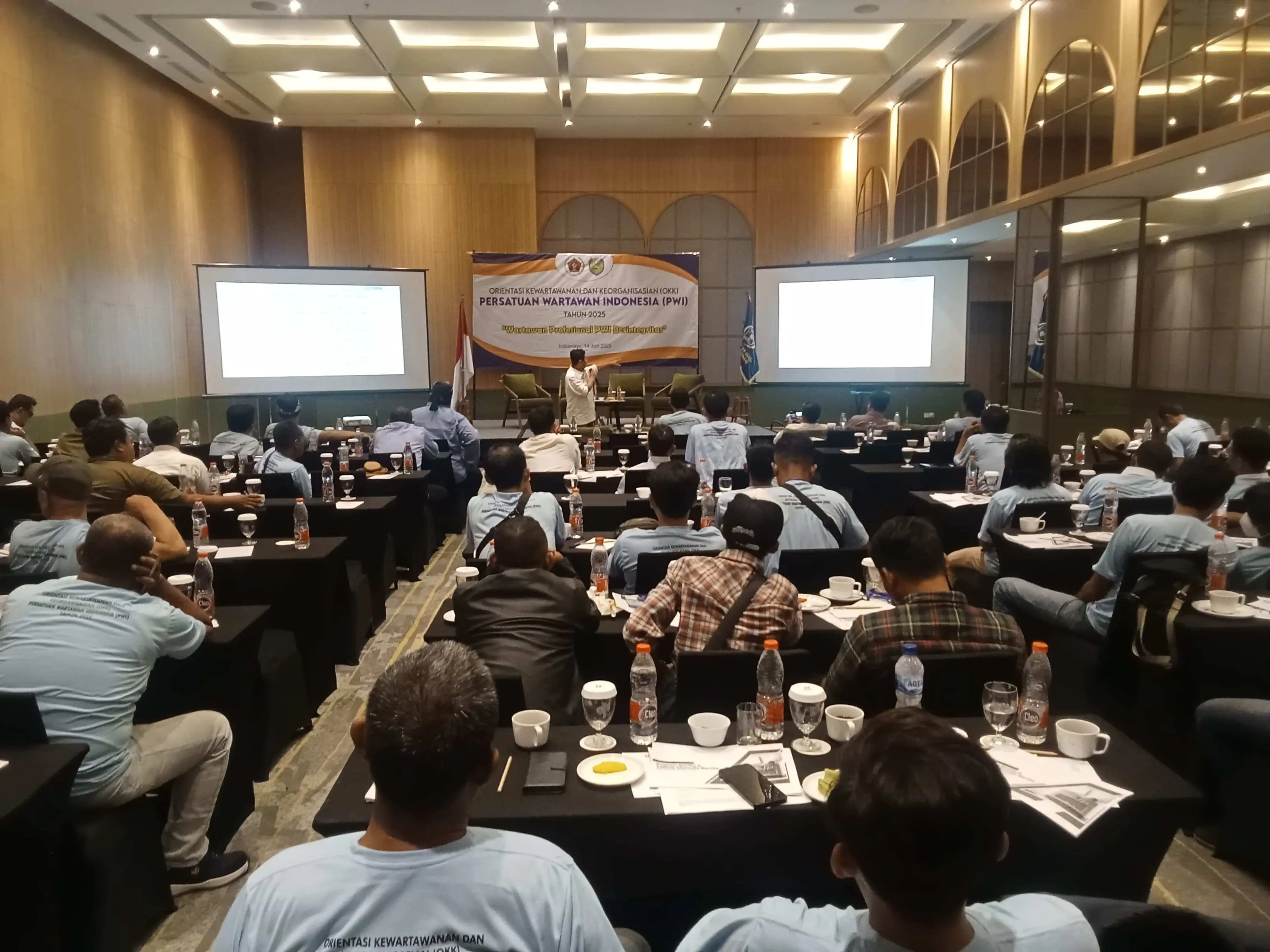 PWI Gelar OKK, Puluhan Calon Anggota Baru Ikuti Pembekalan di Indramayu
