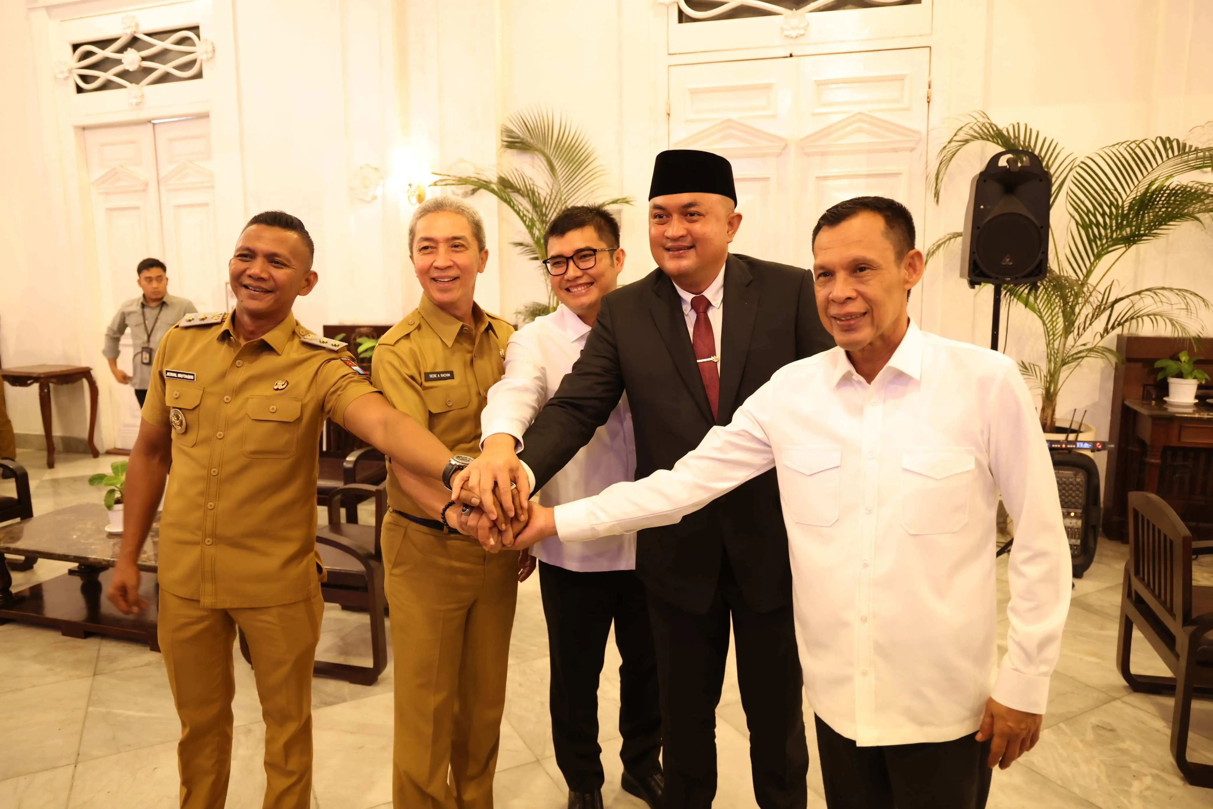 Teken Kolaborasi Strategis, Rudy Susmanto dan Dedie Rachim Sepakat Tangani Sampah Hingga Infrastruktur