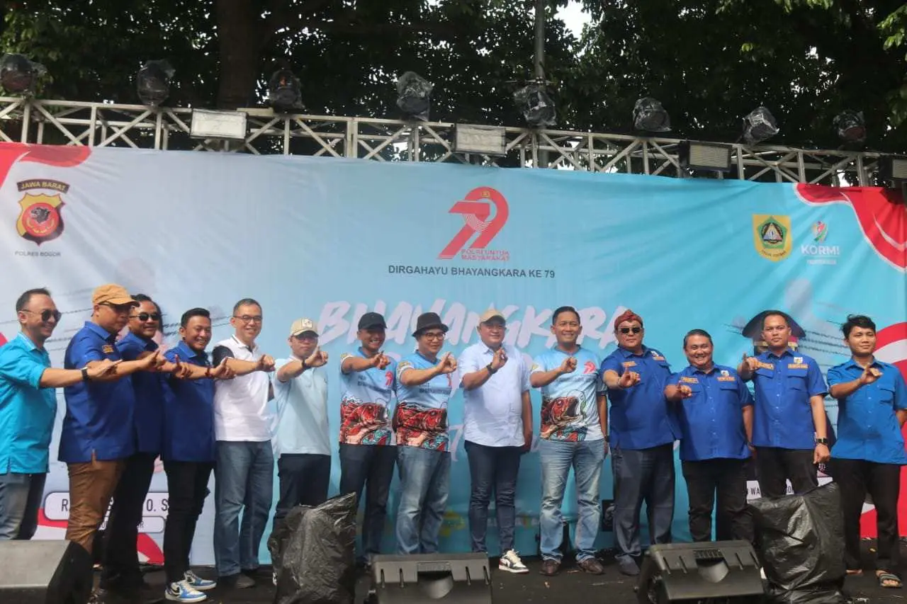 Beri Apresiasi di Hari Bhayangkara ke-79, Bupati Bogor: Polri Milik Rakyat
