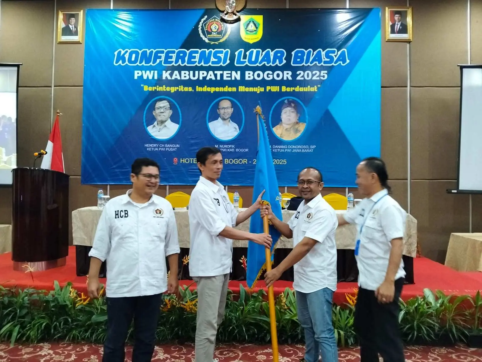 Terpilih Akalamasi di KLB PWI Kabupaten Bogor, M. Nurofik Bawa Semangat Kolektif Kolegial
