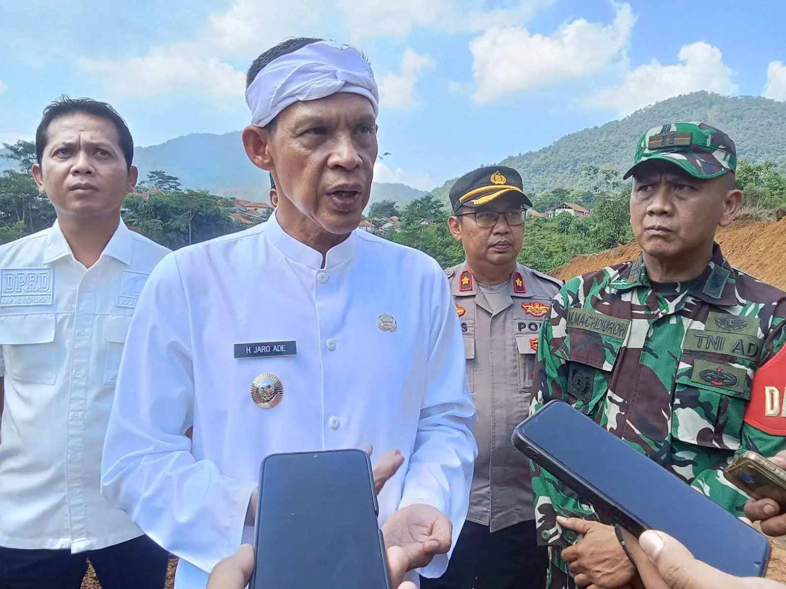 Progres Huntap sukajaya Dikebut, Jaro Ade Optimis Rampung Tepat Waktu