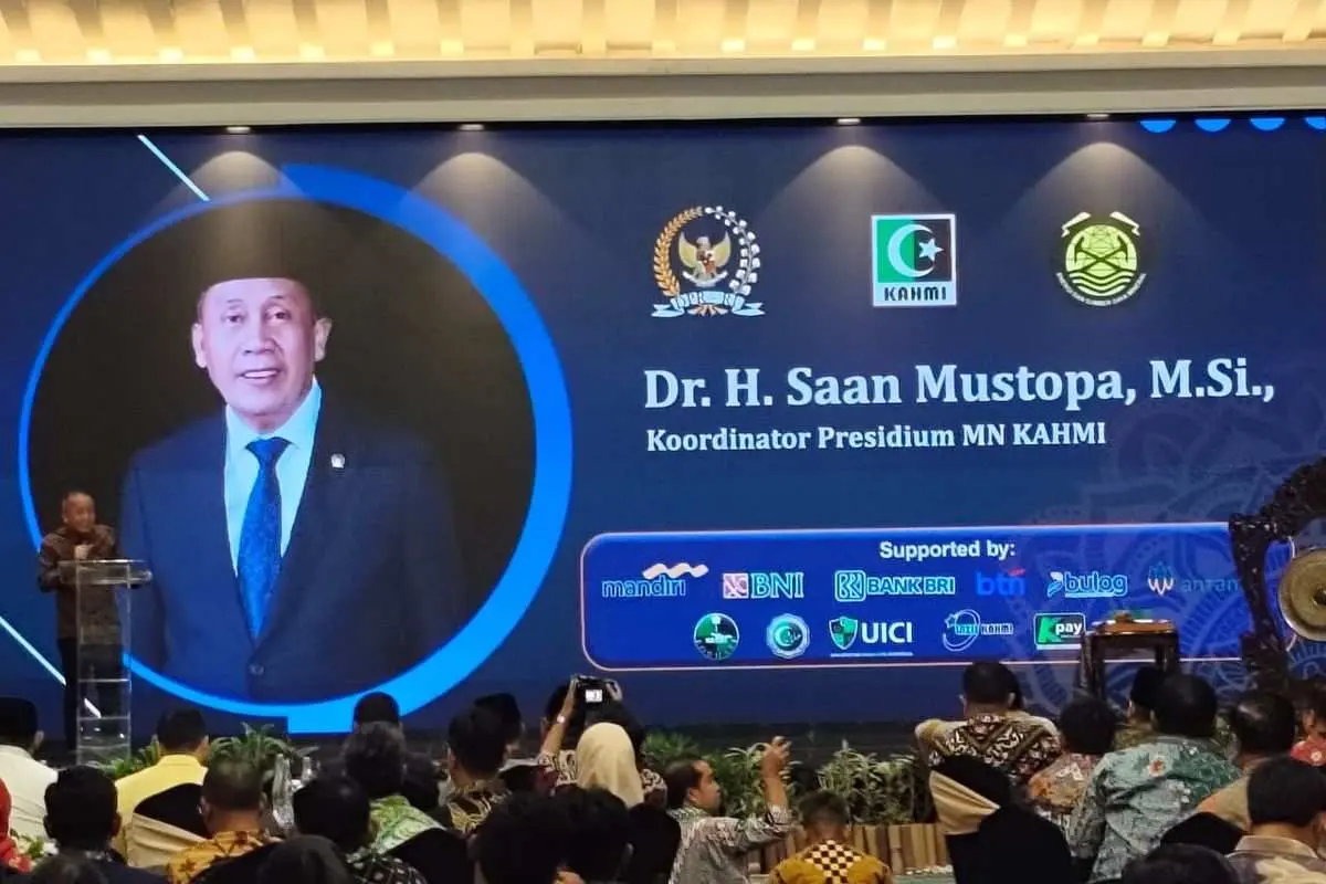 Rakornas 2025 KAHMI, Saan Mustopa Tegaskan Komitmen Dukung Ketahanan Energi dan Pangan