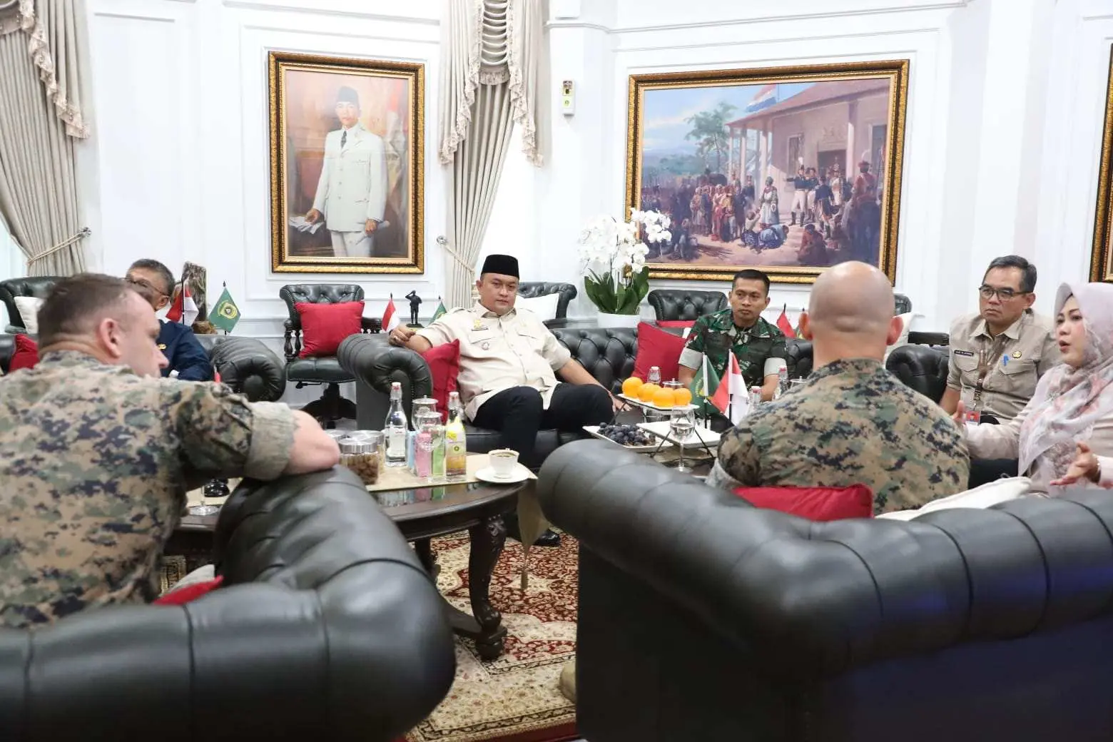 Bupati Rudy Susmanto Hadiri Latihan Militer Gabungan di Bogor, Ini Pesannya