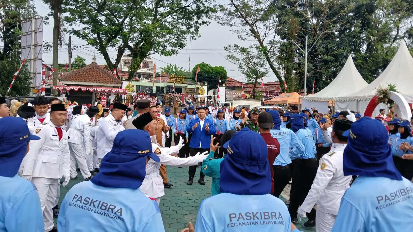 PK KNPI dan Katar Leuwiliang Meriahkan Kirab Bendera Pusaka, Serukan Peran Pemuda Jaga Sejarah Bogor