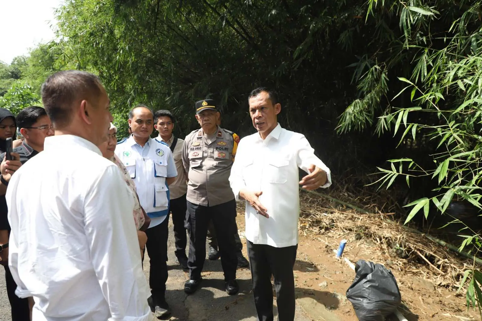 Normalisasi Sungai Jadi Prioritas Wakil Bupati Bogor Usai Tinjau Banjir di Jonggol