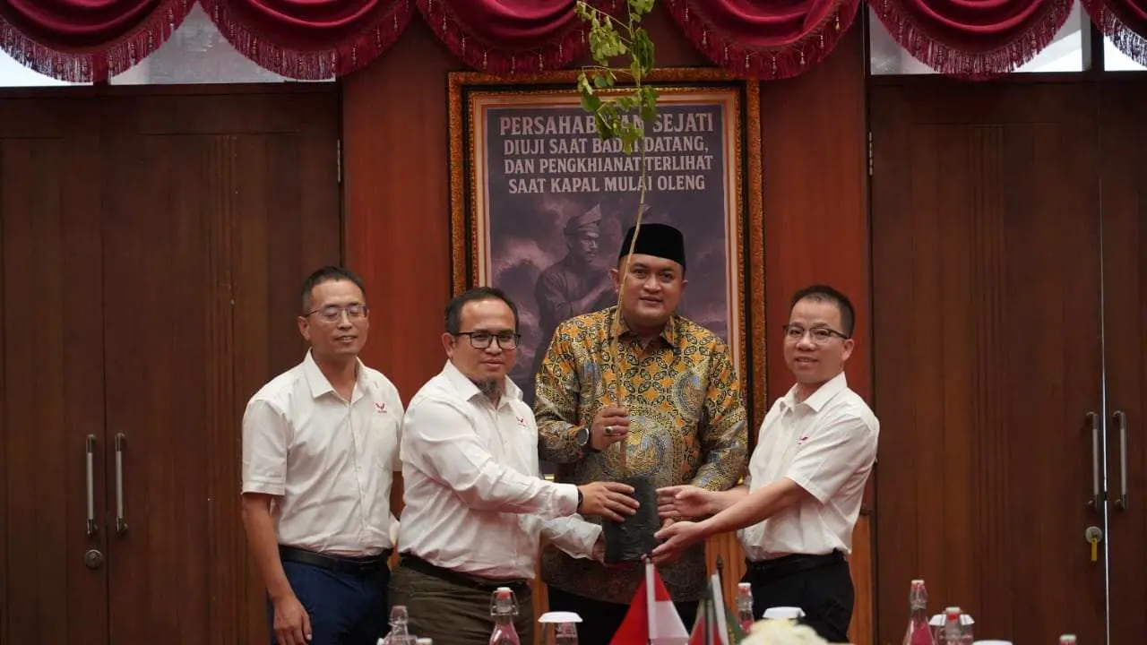 Rudy Susmanto Apresiasi Dukungan Dunia Usaha Wujudkan Penghijauan di Kabupaten Bogor