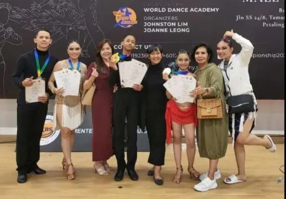 Ajang Selangor Dance Sport Championship 2023, Atlet IODI Kabupaten Bogor Rebut Tiga Gelar Juara