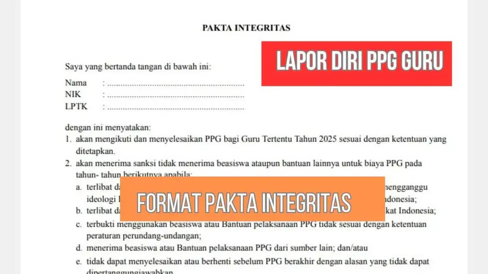Waspada Penipuan! Lapor Diri PPG Guru Tertentu Tahap 3 Tahun 2025 Resmi Dimulai, Ini Dokumen Wajib Peserta