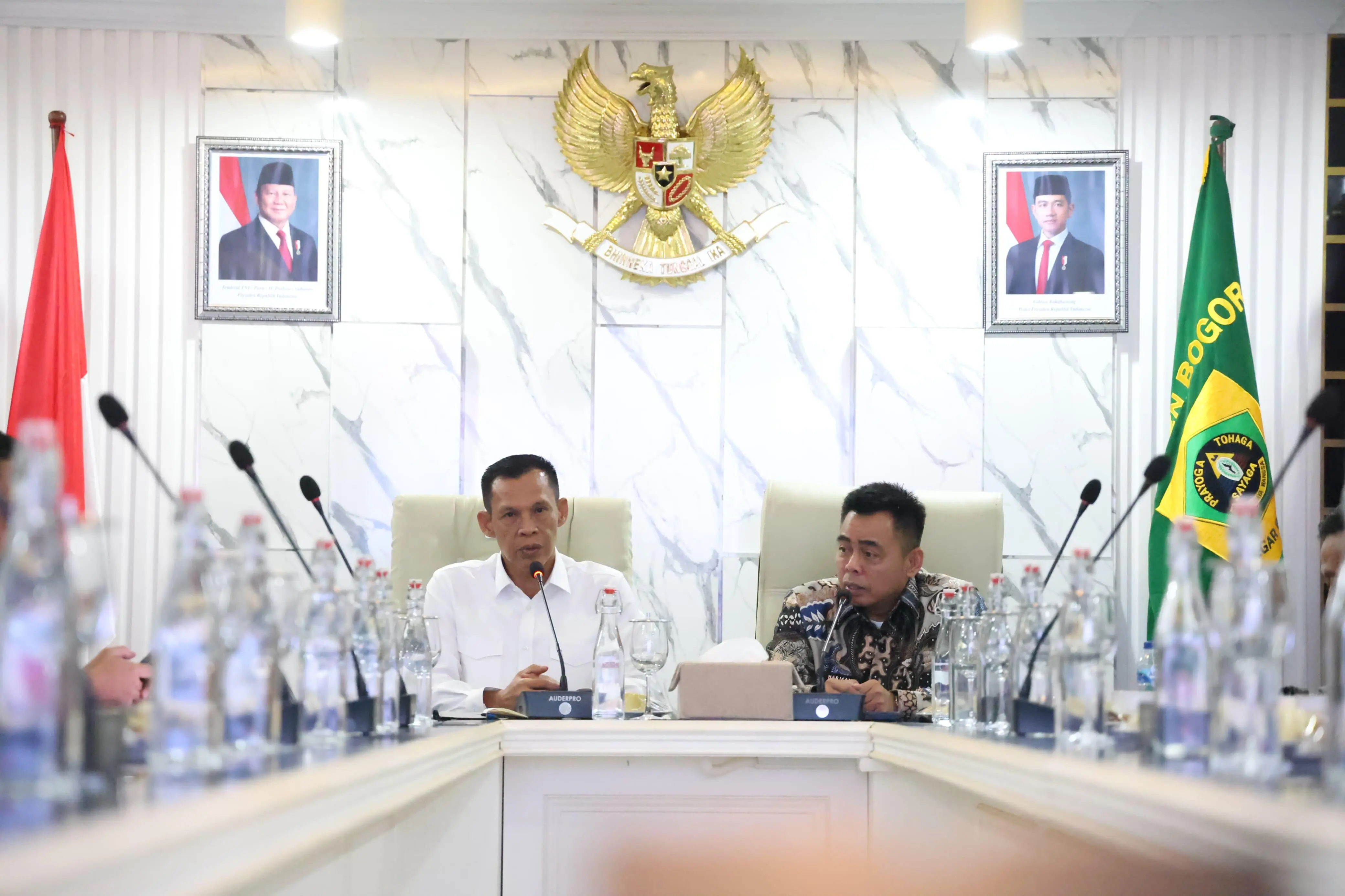 Wakil Bupati Bogor Terima Kunjungan Kerja Pemkab Barito Kuala, Bahas Optimalisasi Pajak Kendaraan