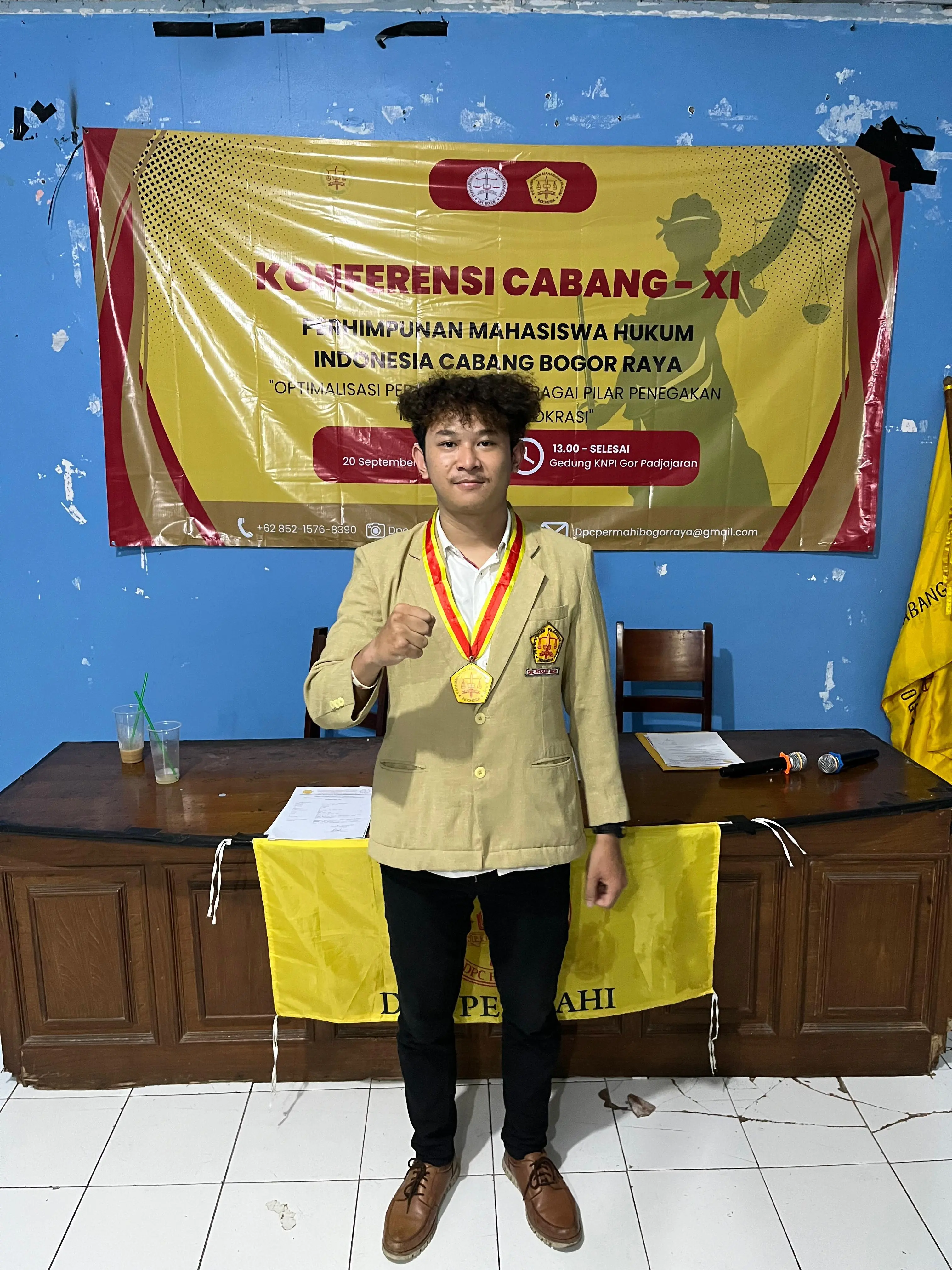Nidhar Irham Muharram Pimpin PERMAHI Cabang Bogor Raya 2025-2027, Fokus Rekonsiliasi dan Pengembangan Kader