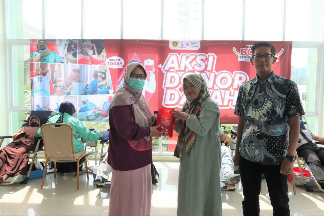 Antusiasme Tinggi, RSUD R. Moh. Noh Nur Leuwiliang Berhasil Kumpulkan 100 Kantong Darah