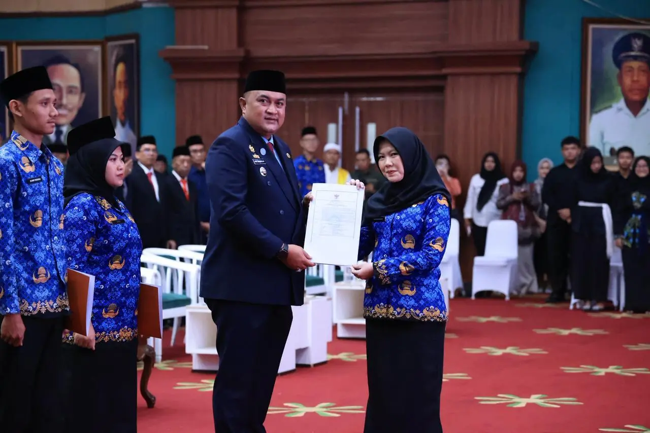 Rudy Susmanto Resmi Lantik 247 PPPK Penuh Waktu Tahap II di Kabupaten Bogor