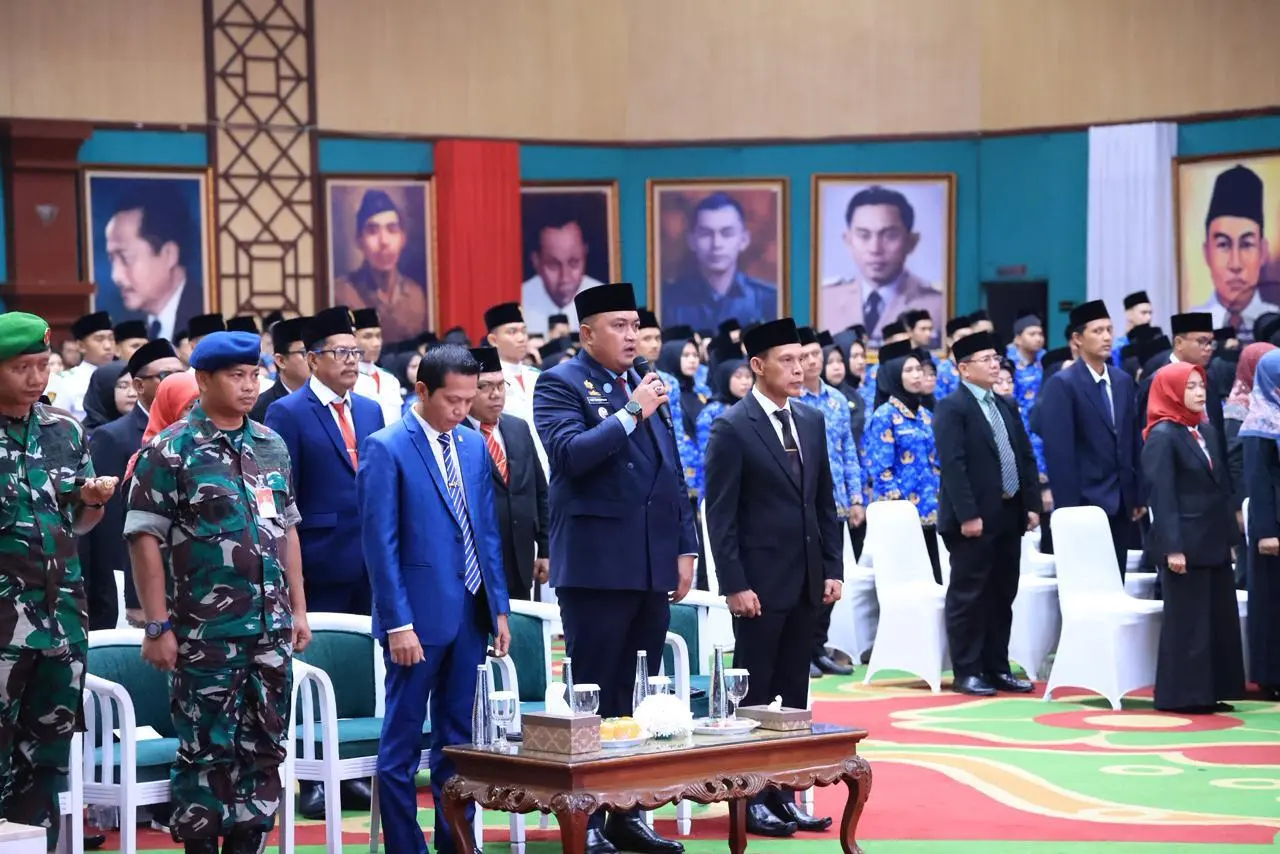 Rudy Susmanto Resmi Lantik 63 Pejabat dan 247 PPPK, Dorong Pelayanan Publik Berkualitas