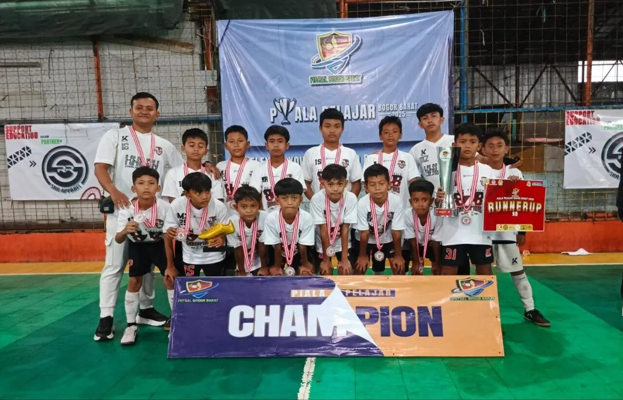 MIN 1 Bogor Pertahankan Gelar Finalis di Turnamen Futsal Piala Pelajar Bogor Barat 2025