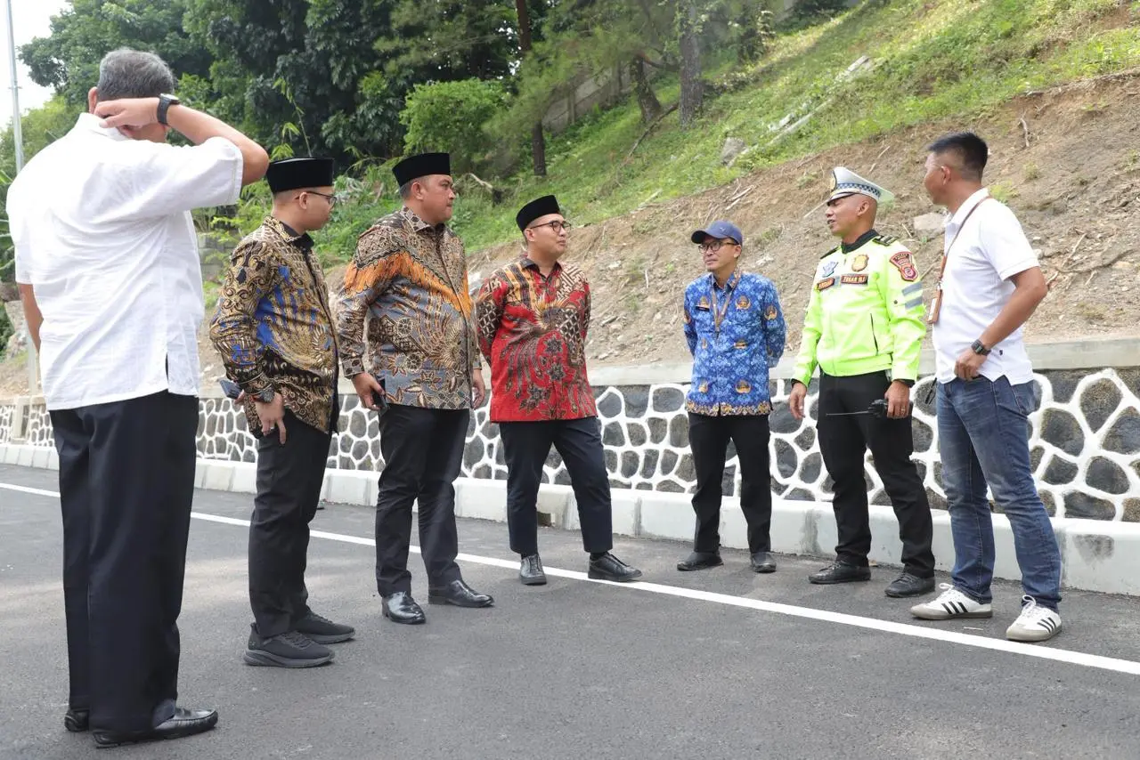 Perkuat Akses Ekonomi, Rudy Susmanto Resmikan Jalan Shortcut Subianto Sentul di Babakan Madang