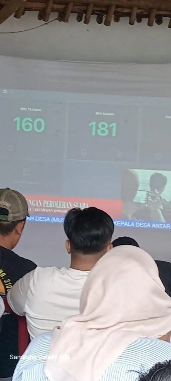 Sanapi Menang di Pilkades PAW Desa Singajaya, Pemilihan Berjalan Kondusif dan Transparan