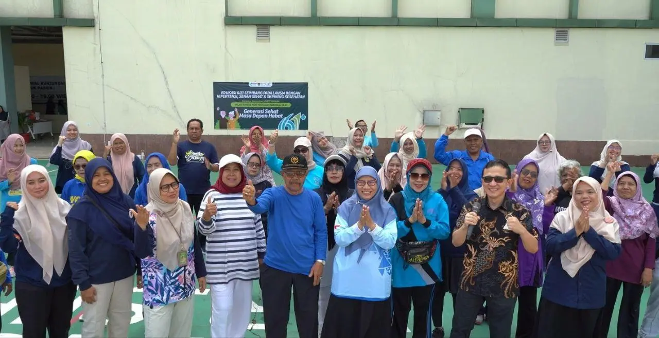 RSUD R. Moh. Noh Nur Leuwiliang Sehatkan Lansia Lewat Gizi Seimbang dan Skrining Kesehatan di HKN ke-61
