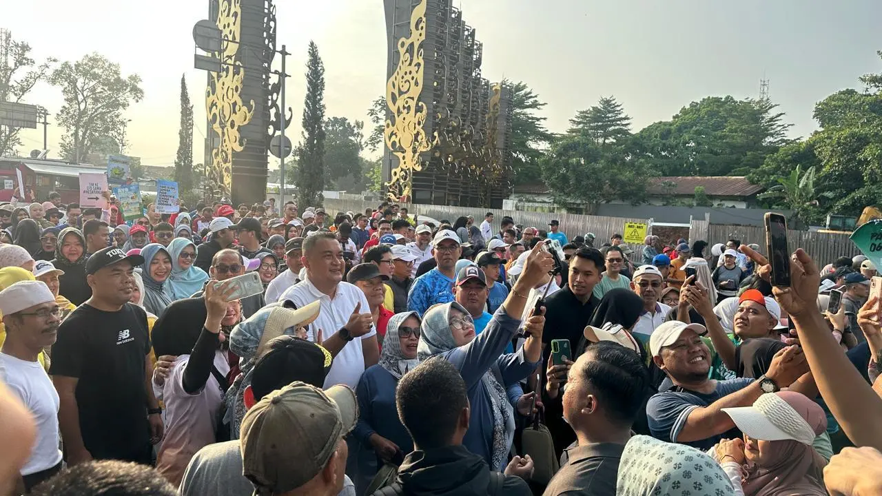 Rudy Susmanto Ajak Warga Nikmati Car Free Day Tegar Beriman, Dorong Gaya Hidup Sehat dan Ramah Lingkungan