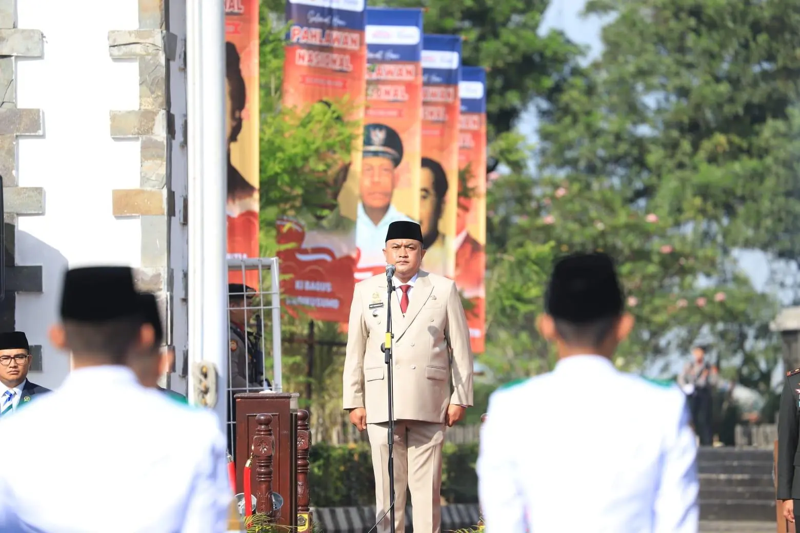 Rudy Susmanto Pimpin Upacara Hari Pahlawan 2025, Ajak Warga Teladani Semangat Juang