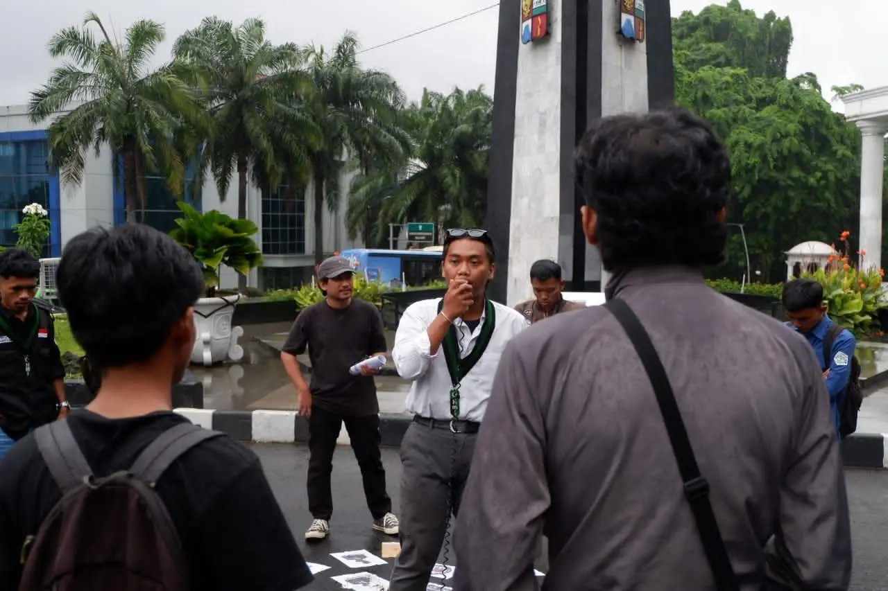 Nilai Mengancam Keadilan dan Hak Warga, HMI-MPO FH UNIDA Tolak UU KUHAP Terbaru