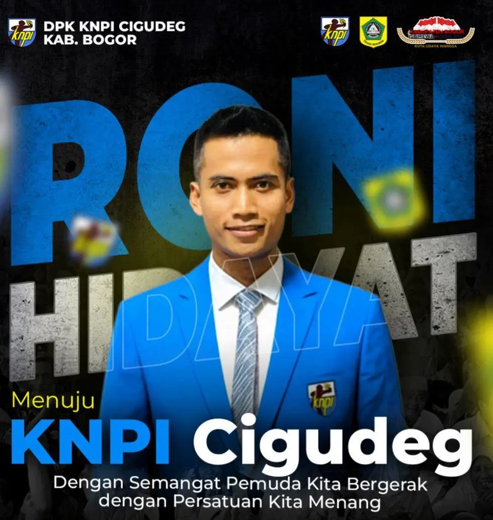 Roni Hidayat Siap Pimpin KNPI Cigudeg, Dorong Pemuda Lebih Aktif dan Berdaya Saing