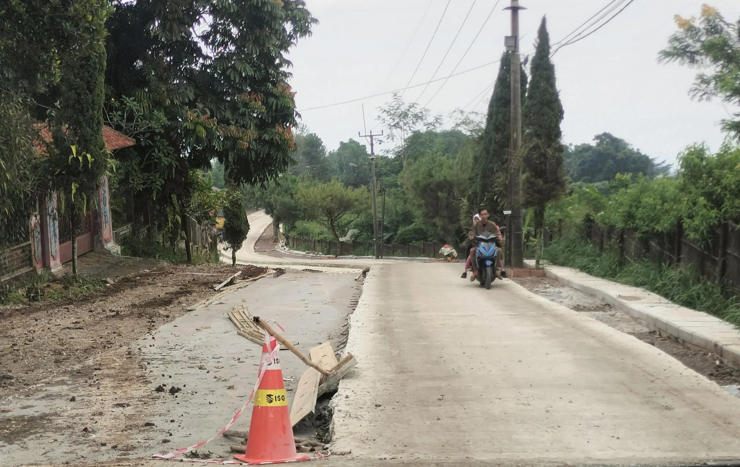 Tersisa 16 Hari Kalender, Proyek Rehabilitasi Jalan Nanas Pura Jagatkarta Rp 7,5 Miliar Terancam Molor