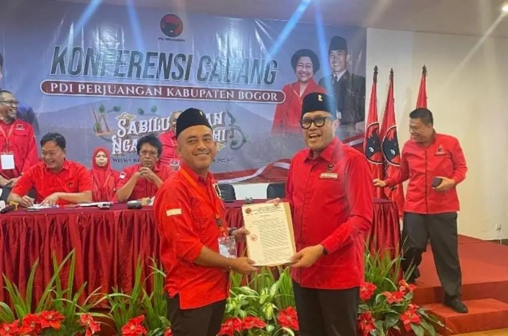 Sempat Tertunda, Kini DPC PDIP Kabupaten Bogor Punya Pimpinan Baru, Ini Orangnya