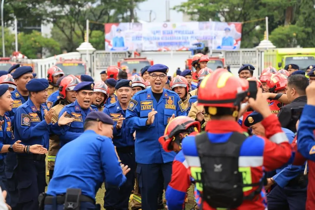 Bupati Bogor Sampaikan Apresiasi Atas Kinerja Damkar Kabupaten Bogor
