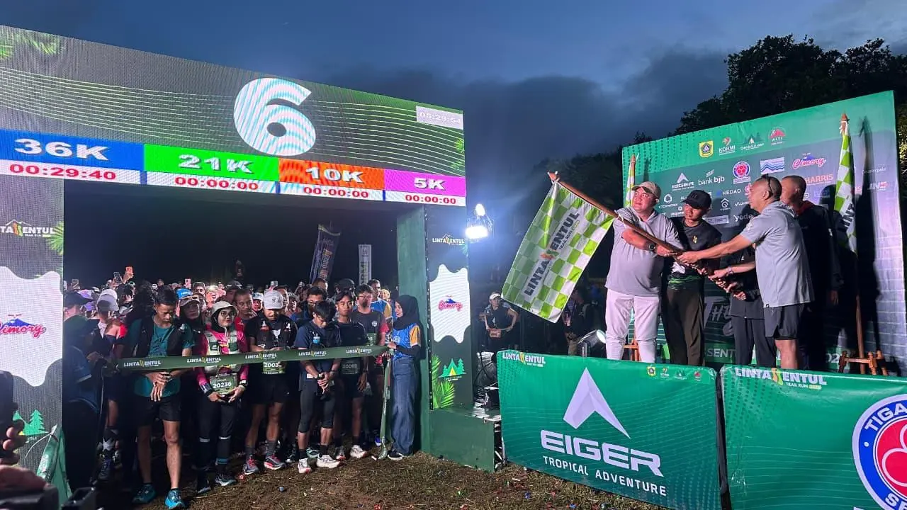 Lintas Sentul Trail Run 2026, Rudy Susmanto : Pembuka Event Lari Nasional di Kabupaten Bogor