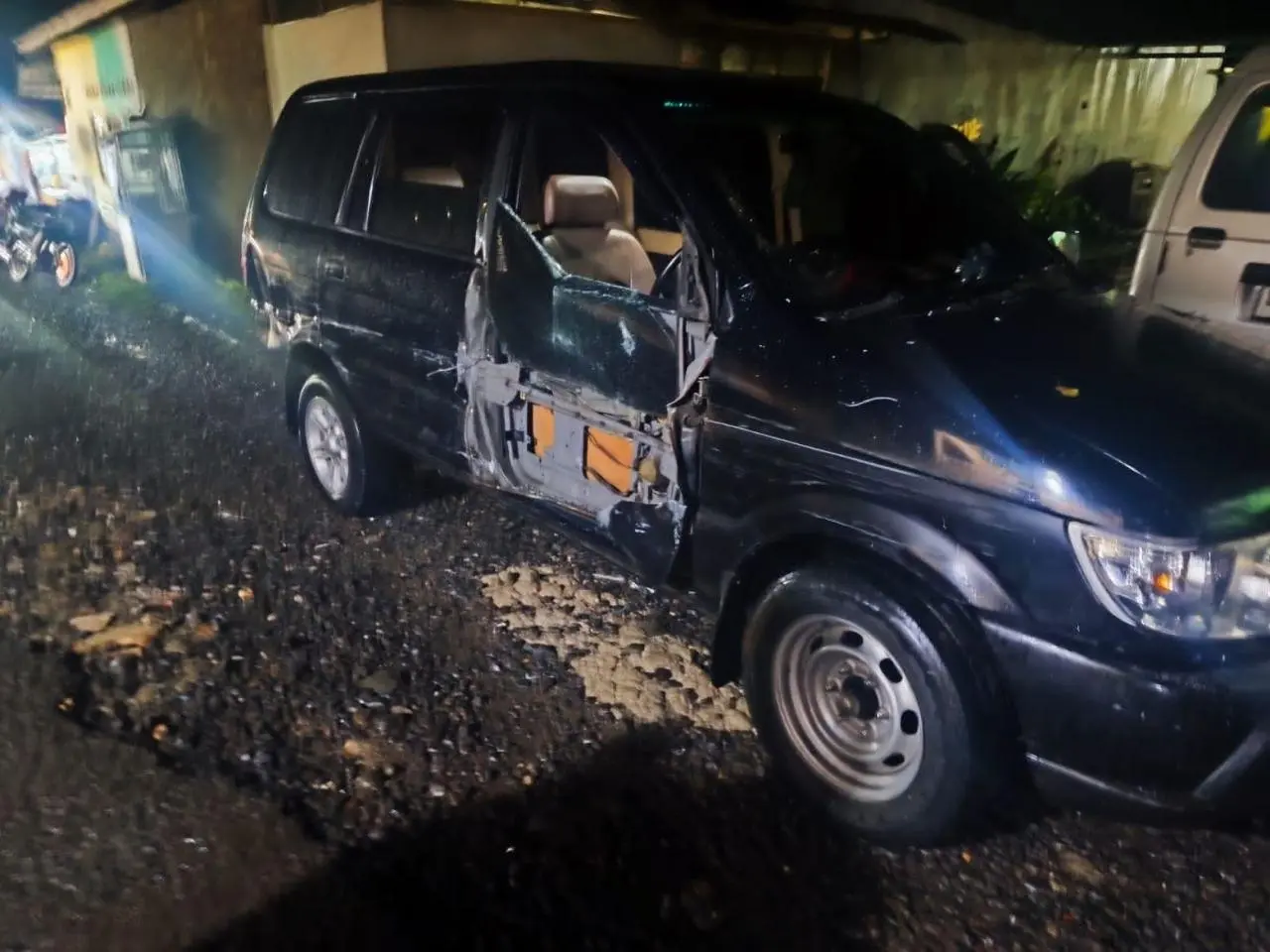 Truk Rem Blong Picu Kecelakaan Beruntun di Nanggung Kabupaten Bogor, Tiga Orang Luka