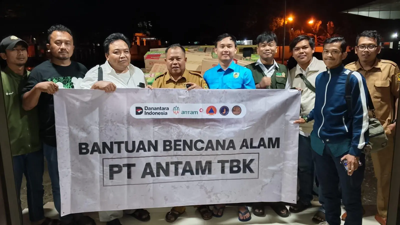 PT ANTAM UBPE Pongkor Salurkan Bantuan CSR untuk Korban Banjir Bandang di Cigudeg