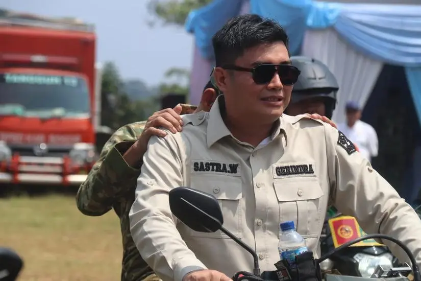 Ketua DPRD Kabupaten Bogor Dukung TMMD ke-128 di Cigudeg, Tekankan Akses Jalan Desa